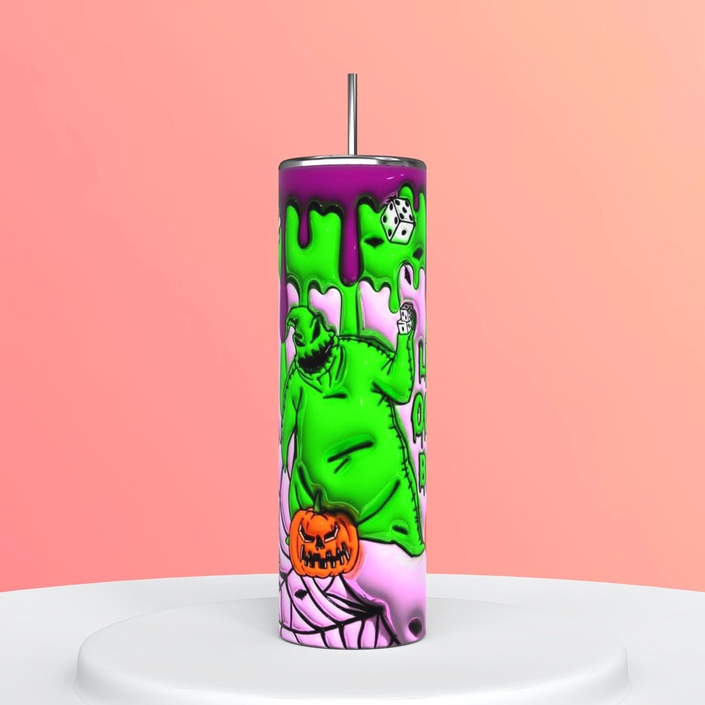 Oogie Boogie tumbler NBC Nightmare before Christmas